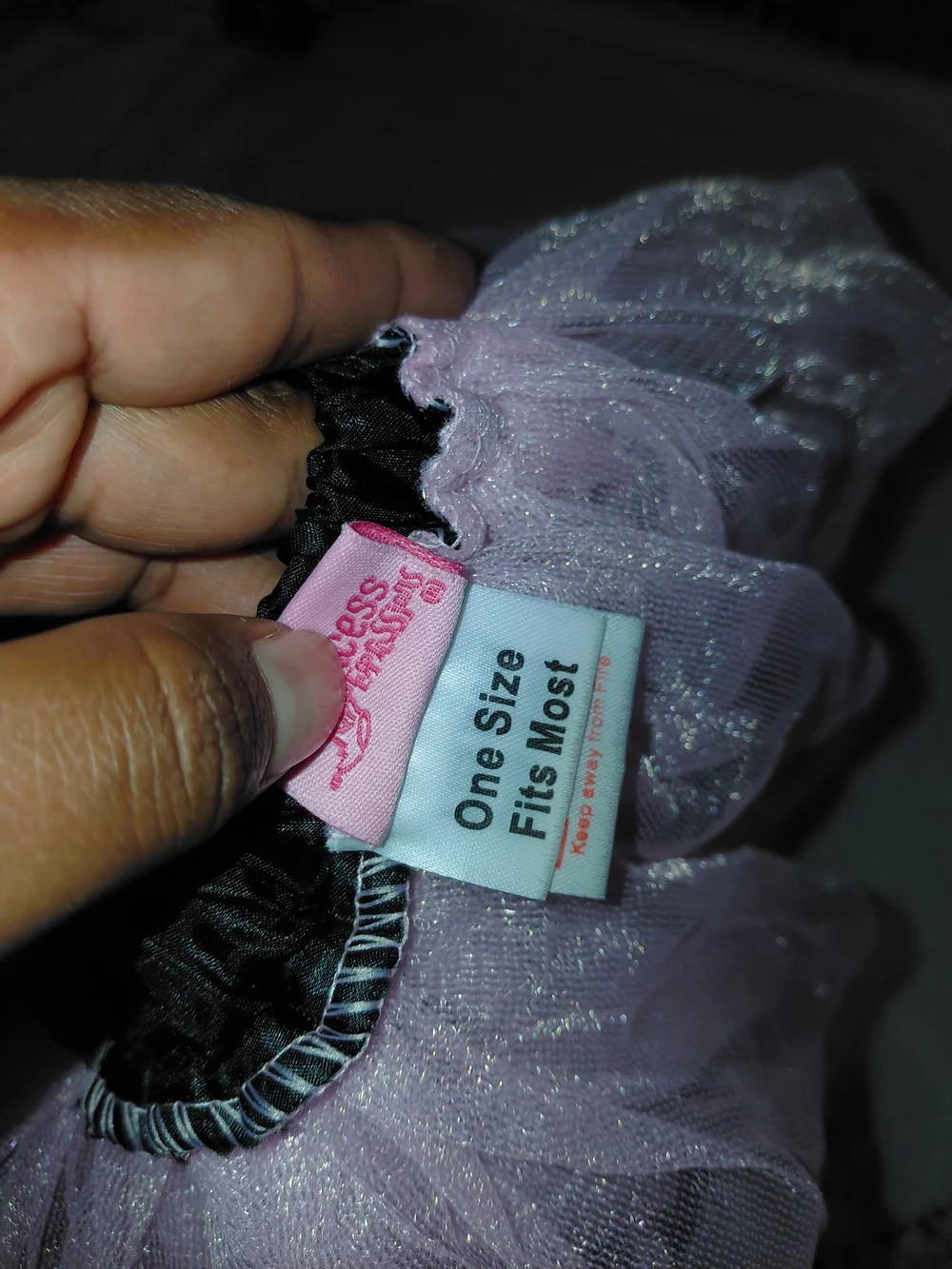 Pink Glitter Tutu Skirt with Black Bows - Kids Bottoms